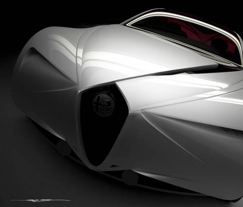 Удивительный суперкар Alfa Romeo