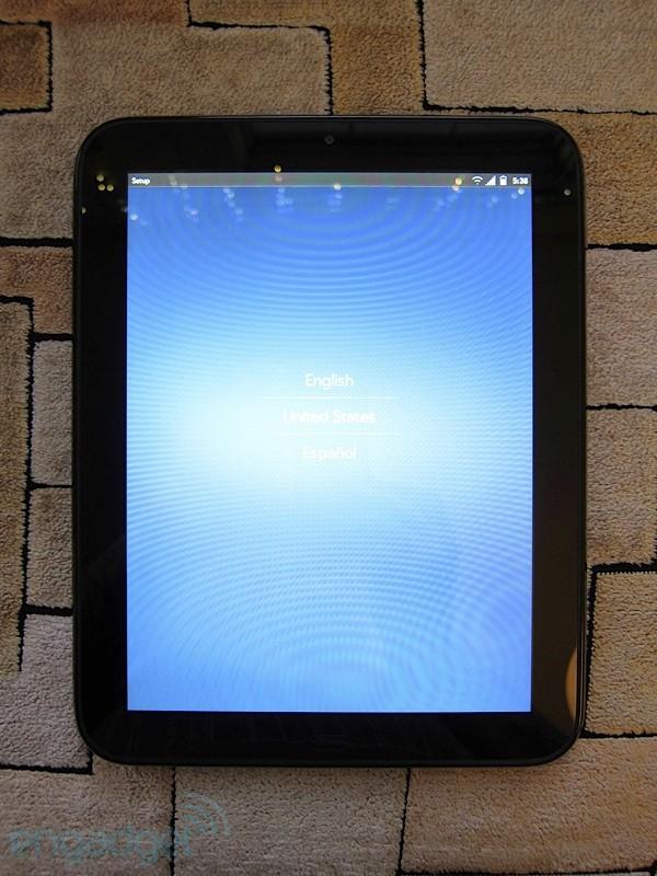 Белый TouchPad и Pre 3 для оператора AT&T 