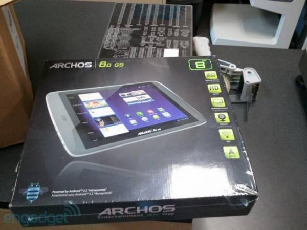 Eee Pad Slider и Archos 80 G9 уже в продаже 