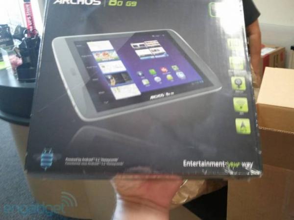 Eee Pad Slider и Archos 80 G9 уже в продаже 