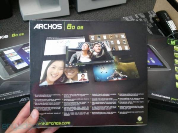 Eee Pad Slider и Archos 80 G9 уже в продаже 