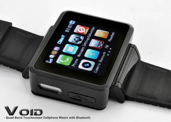 Void - сенсорные наручные часы со встроенным телефоном 