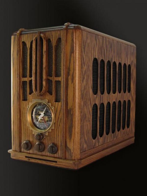 Zenith 5-s-29 Radio - моддинг системного блока 