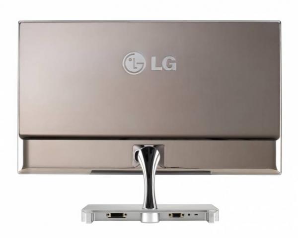 LG E90 - ультратонкий LED монитор в хромированном корпусе 