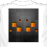 Футболка Minecraft lava