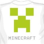 Футболка Minecraft logo grey