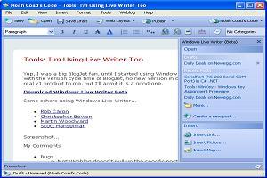 Windows Live Writer для WordPress. Фото