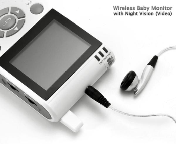 Wireless Baby Monitor w Night Vision фото