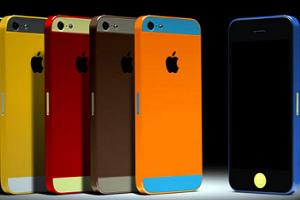 Фото всех цветов радуги iPhone 5