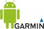 На фото показаны логотипы Android и Garmin