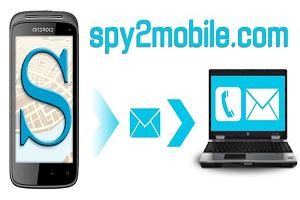 На фото логотип программы Spy2mobile